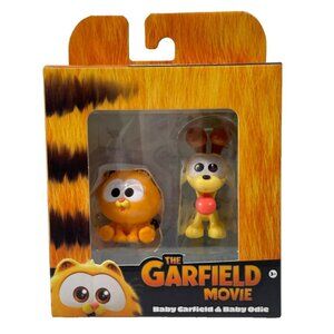 Garfield The Movie Baby Garfield & Baby Odie 2" Figures